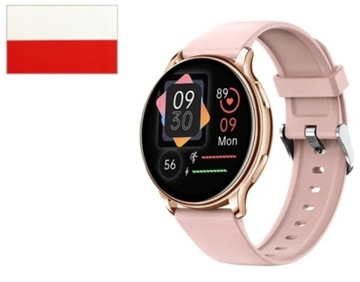 Damski SMARTWATCH Zegarek z Funkcja Rozmowy + naklejka