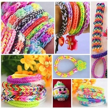 Набор для изготовления браслетов из резинок, 1600 шт. Xxxl - идеально подходит для девочек