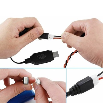 ЛИТИЙ-ИОННЫЙ АККУМУЛЯТОР 2X7,4 В 2000 МАЧ С ЗАРЯДНЫМ УСТРОЙСТВОМ ДЛЯ РАДИОУПРАВЛЯЕМЫХ МАШИНОК