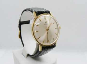 złoty zegarek męski OMEGA Geneve pr 750