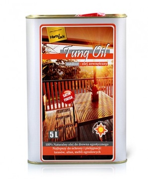 HartzLack Olej tungowy Tung Oil do drewna 0,75L