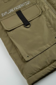 Мужской жилет цвета хаки XS Lemon Explore