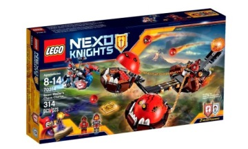 Lego 70314 NEXO Rydwan Władcy Bestii