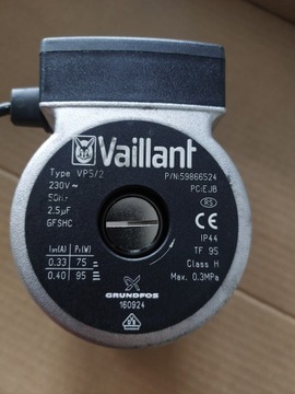Насос Vaillant VP5/2, замена Wilo VASL 15/6-2