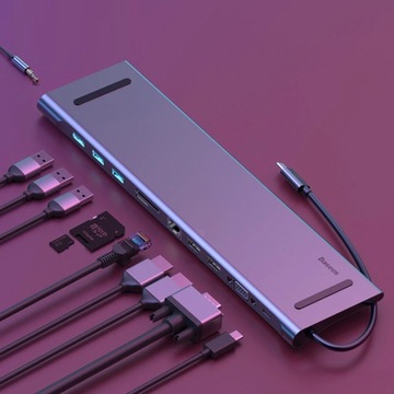 Hub USB Baseus CATSX-G0G
