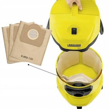 Worki 10szt Filtr Karcher 6.959-130.0/6.414-552.0 Zestaw Odkurzacza Karcher