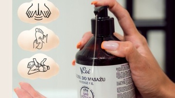 OLEJEK DO MASAŻU NATURALNY ZDROWOTNY VCEE 200ML