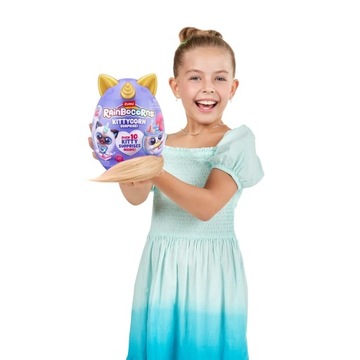 ZURU RAINBOCORNS KITTYCORN SURPRISE JAJKO NIESPODZIANKA KOTEK MASKOTKA