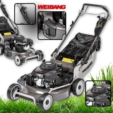 KOSIARKA spalinowa 53cm z napędem WEIBANG WB537SC V wałek KARDANA