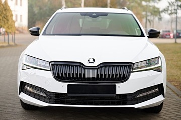 Skoda Superb III Kombi Facelifting 2.0 TDI SCR 200KM 2021 SPORTLINE __ 200KM__ BIAŁA PERŁA, zdjęcie 4