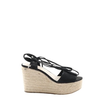 BERSHKA Espadryle Rozm. EU 37 czarny