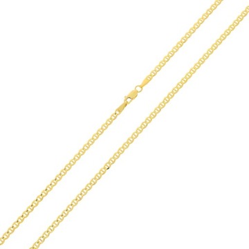 Złoty łańcuszek pełny Gucci 42 cm pr. 585