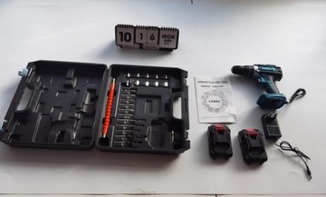 ДРЕЛЬ, ОТВЕРТКА, ДРЕЛЬ, УДАРНАЯ ОТВЕРТКА, АККУМУЛЯТОРНАЯ + 2x18В АККУМУЛЯТОР