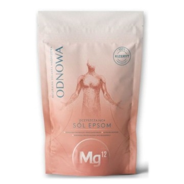 Mg12 Sól Epsom Odnowa 1Kg Siarczan Do Kąpieli