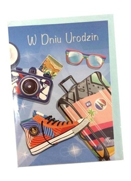 KARNET URODZINY B6 PREMIUM 20 + KOPERTA