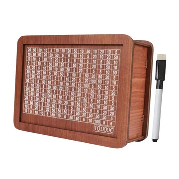 Копилка в стиле ретро со счетчиком. Экономия денег для детей 10000 евро.