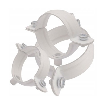 BRYZA Крючок для водосточного желоба из ПВХ, полка/фасад Ø 75 мм, Коричневый RAL 8017