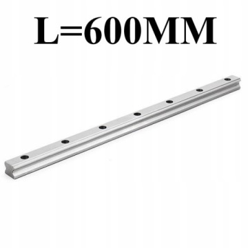 Lineární Vedení Typu HGR15R 600 MM Hiwin Cnc