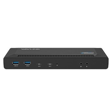 Универсальная док -станция Universal Wavllek USB C с 65 Вт источником питания