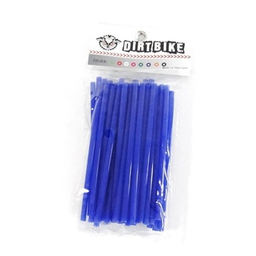 NAKŁADKI NA SZPRYCHY 35 szt czarne 14' pit bike