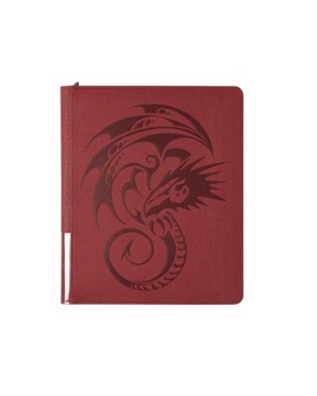 Card Codex Zipster Binder Regular - Blood Red