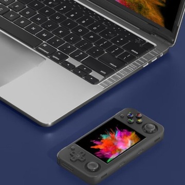 Портативная мобильная игровая консоль в стиле ретро Anbernic RG35XX H 64 ГБ IPS, черная