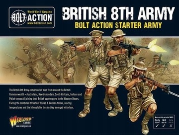 BOLT ACTION British 8th Army starter army