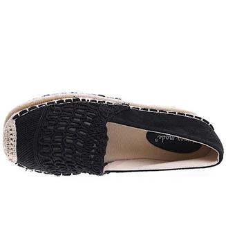 Buty damskie Koronkowe balerinki baleriny espadryle 15750