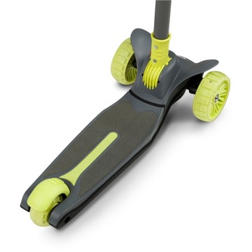 СКУТЕР LIONELO TIMMY BALANCE, ТРЕХКОЛЕСНЫЙ, ЗЕЛЕНАЯ ПЛАТФОРМА С СВЕТЯЩИМСЯ СВЕТОДИОДОМ, 50 кг