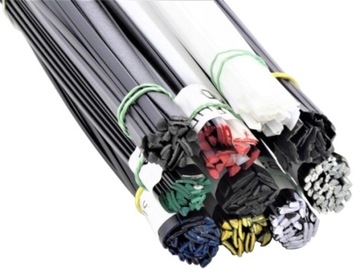 СВЯЗУЮЩИЕ для пластика, набор САМЫХ ПОПУЛЯРНЫХ сварочных связующих 1кг 10х100г