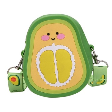 Torba na ramię Cartoon Silikonowa torba na prezenty Portfele Torba Śliczna torebka Crossbody