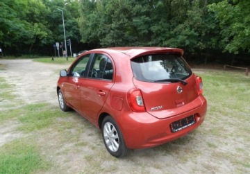 Nissan Micra IV Hatchback 5d Facelifting 1.2 80KM 2014 Nissan Micra ekonomiczna niezawodna SERWIS 1wlasciciel MAX WYPOSAZONA, zdjęcie 17
