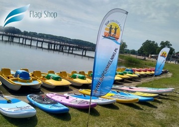 Husar 360 см Winder Beach парусная мачта с рекламным флагом Корпоративный + ДИЗАЙН