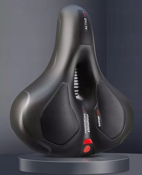 КОМФОРТНОЕ СИДЕНЬЕ ВЕЛОСИПЕДА, ВЫСОКОЭЛАСТИЧНАЯ ПЕНА