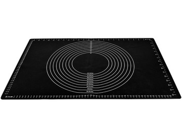 СИЛИКОНОВЫЙ СТОЛ, КУХОННЫЙ КОВРИК, 60x40СМ, ЧЕРНЫЙ