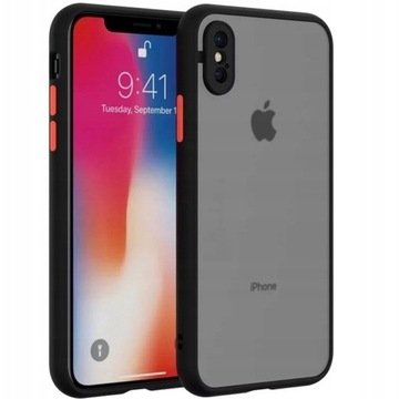 ETUI OCHRONA APARATU DO IPHONE X/XS | CZARNY