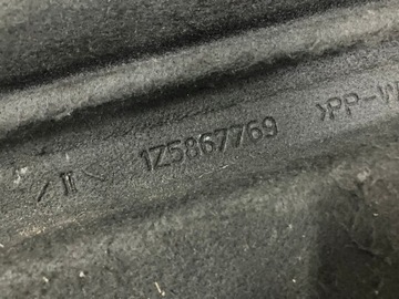 POLIČKA DESKA KUFRU SKODA OCTAVIA 2 II FACELIFT SEDAN HB LIFTBACK 1Z5867769