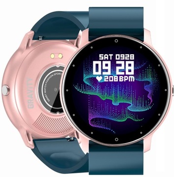 Zegarek SMARTWATCH SMS KROKI PULS POLSKIE MENU