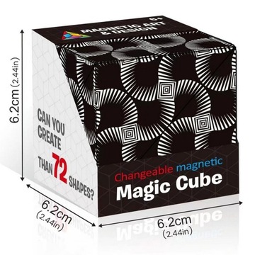 Магнитный куб магический куб -тип против стресса 7 70 возможностей магия