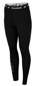 Legginsy fitness damskie 4F SPDF001 CZARNE XS