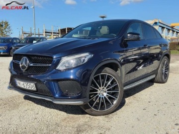 Mercedes GLE W166/C292 SUV AMG 3.0 450 AMG 367KM 2016 Mercedes-Benz GLE GWARANCJA Salon Polska AMG Oryg. przebieg DrugiKompletKo, zdjęcie 1