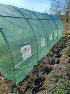 Туннель из фольги с металлическим каркасом для теплицы 3x6