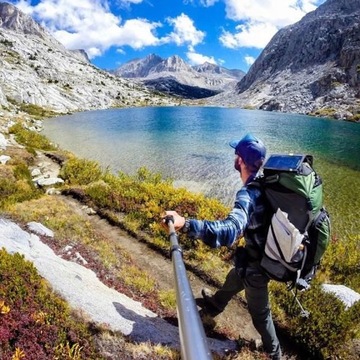 ПАЛКА ДЛЯ СЕЛФИ-МОНОПОД для GoPro HERO 125см