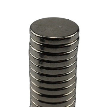 50x Magnes Neodymowy Okrągły Walcowy Magnesy Neodymowe MOCNE Zestaw 50szt