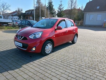 Nissan Micra IV Hatchback 5d Facelifting 1.2 80KM 2016 Nissan Micra 1.2 80KM Klima Bezwypadek I Właściciel, zdjęcie 8