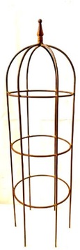 Piękna Podpora do roślin roślin PERGOLA OBELISK drabinka D30 H115cm polska