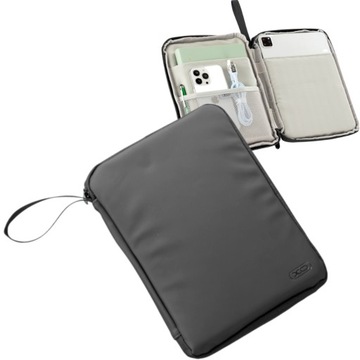 XO Torba pokrowiec na tablet uniwersalny kieszeń rączka 10,9” cali czarny