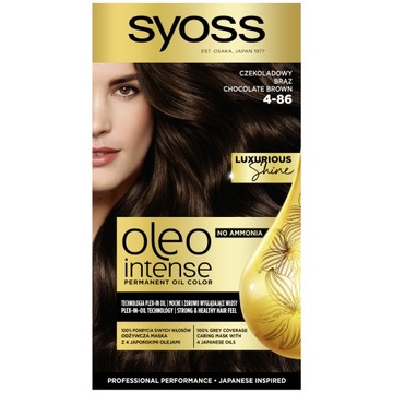 Syoss Oleo Intense farba 4-86 Czekoladowy Brąz