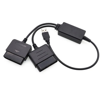 ADAPTER KONWERTER USB PS2 DO PS3 PC PODWÓJNY
