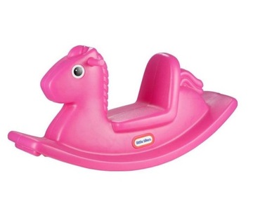 KOŃ NA BIEGUNACH - RÓŻOWY